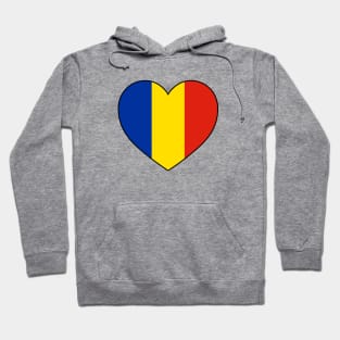 Heart - Romania Hoodie